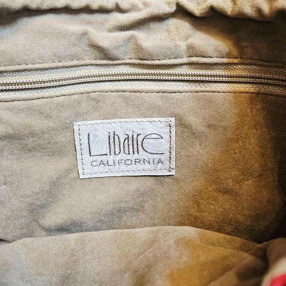 Vintage 80s Libaire California Red Leather Purse - Picture 9 of 11